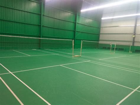 badminton court near by
